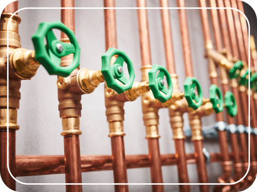 copper piping