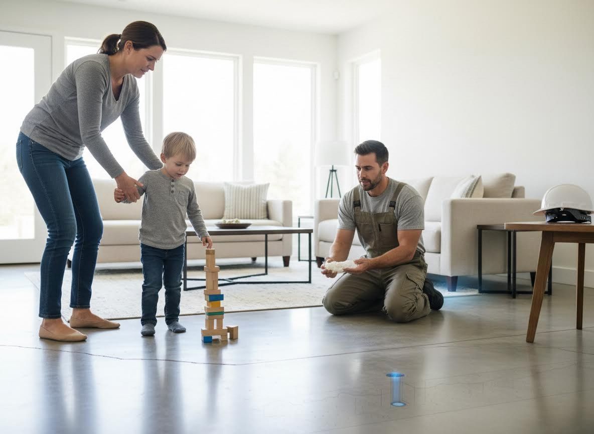 Family building and planning in a modern home