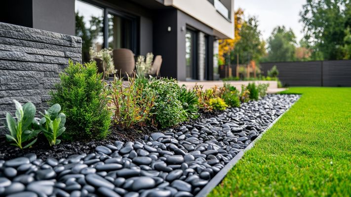 modern french drains 