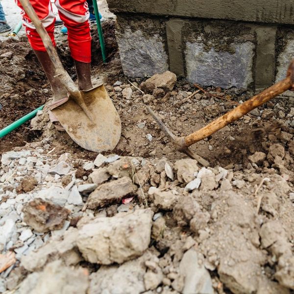 digging in soil around home digging in soil around home