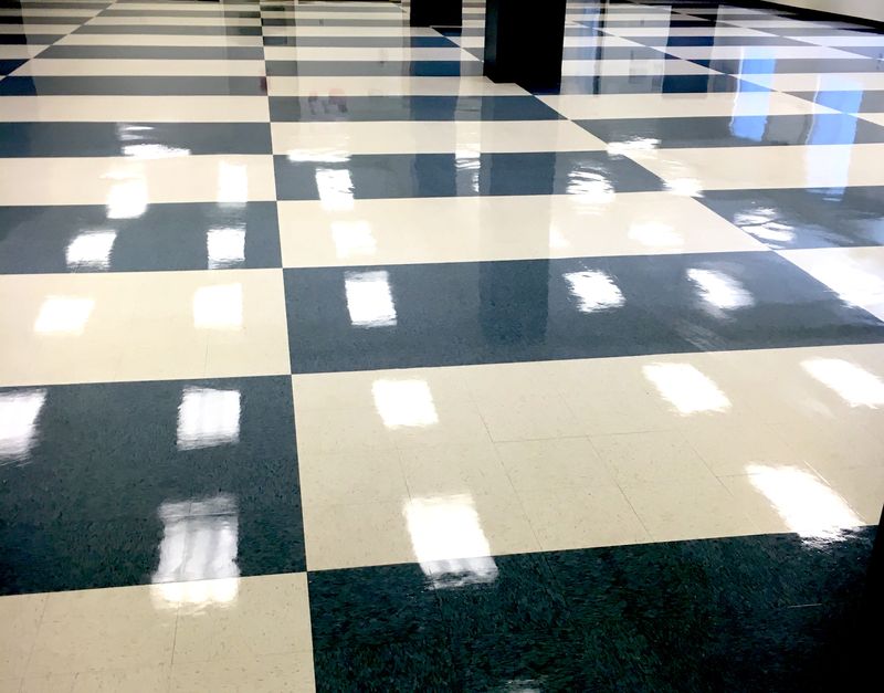 Waxing Wepa Commercial Cleaning, Stripping Vinyl Tile Floors