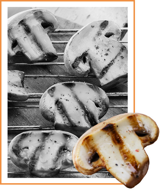 An image of grilled mushrooms