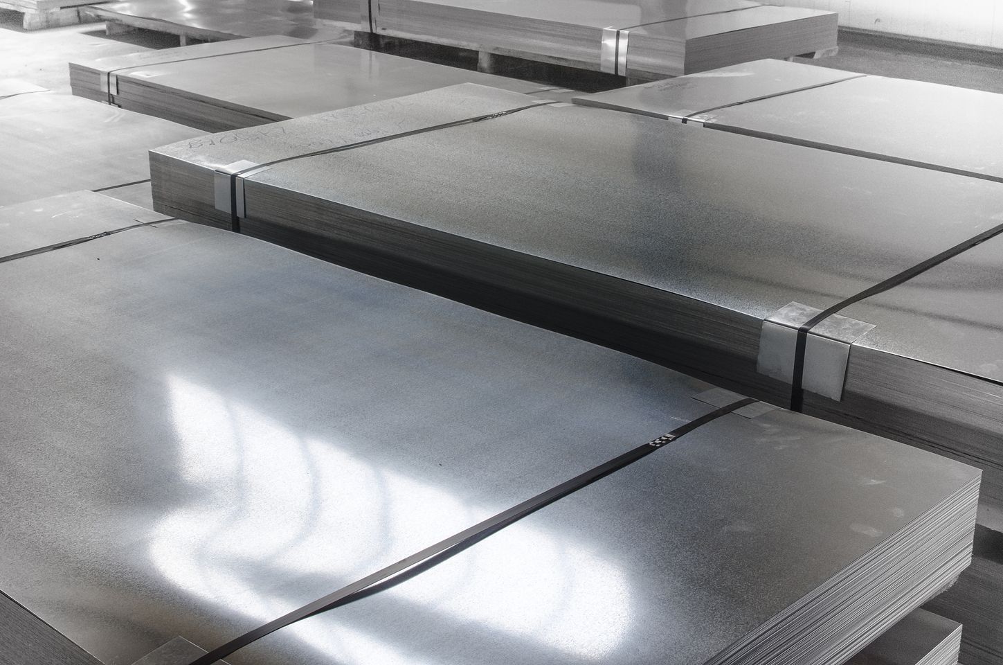 large metal sheets