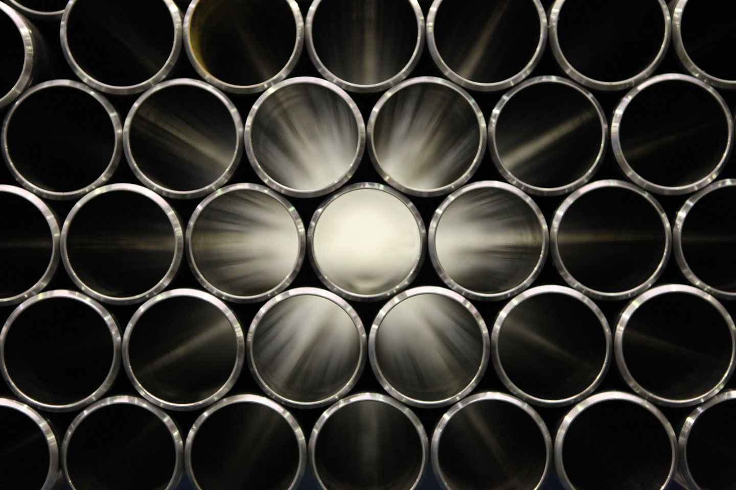 large metal tubing