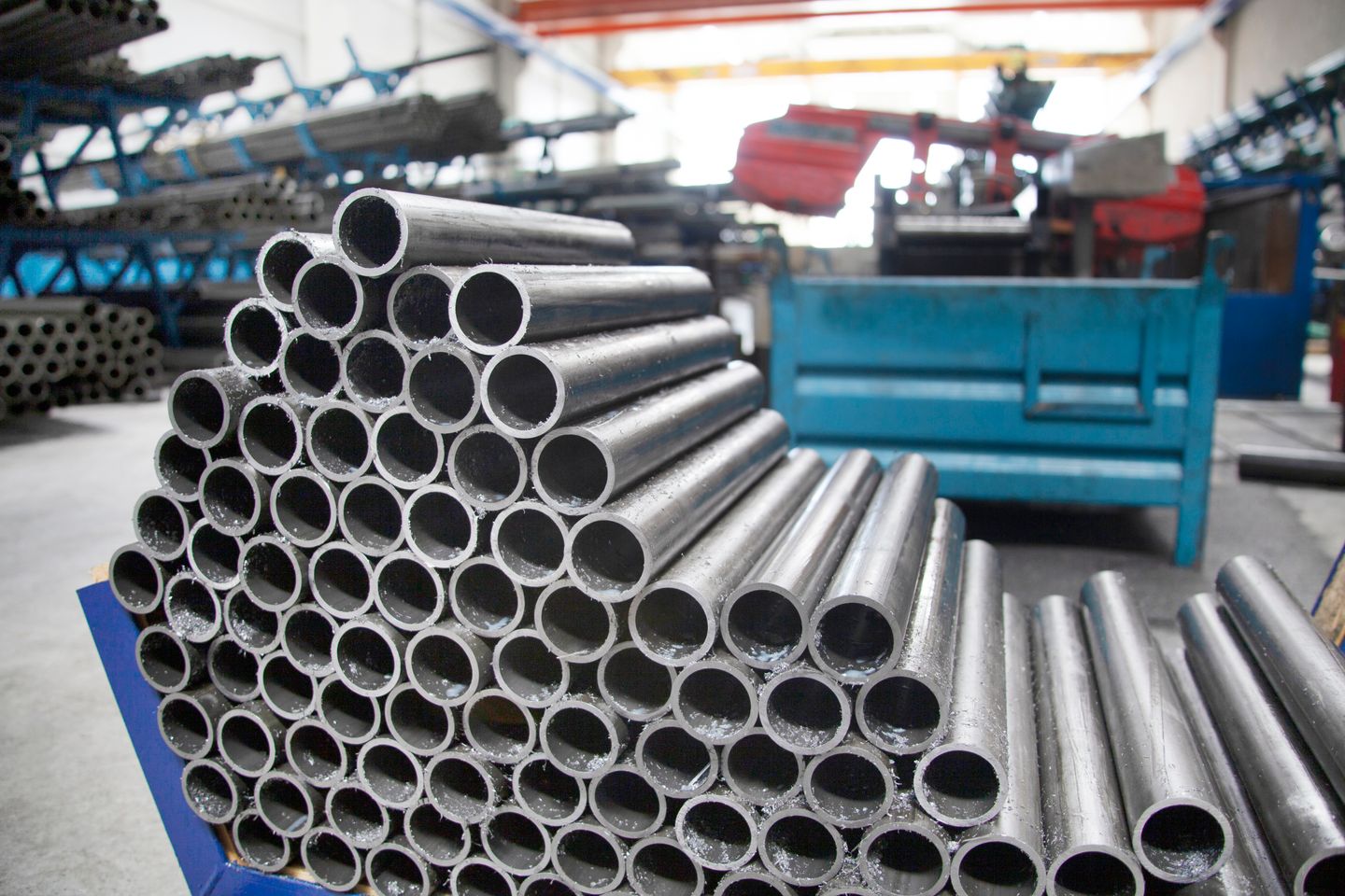 large metal tubing