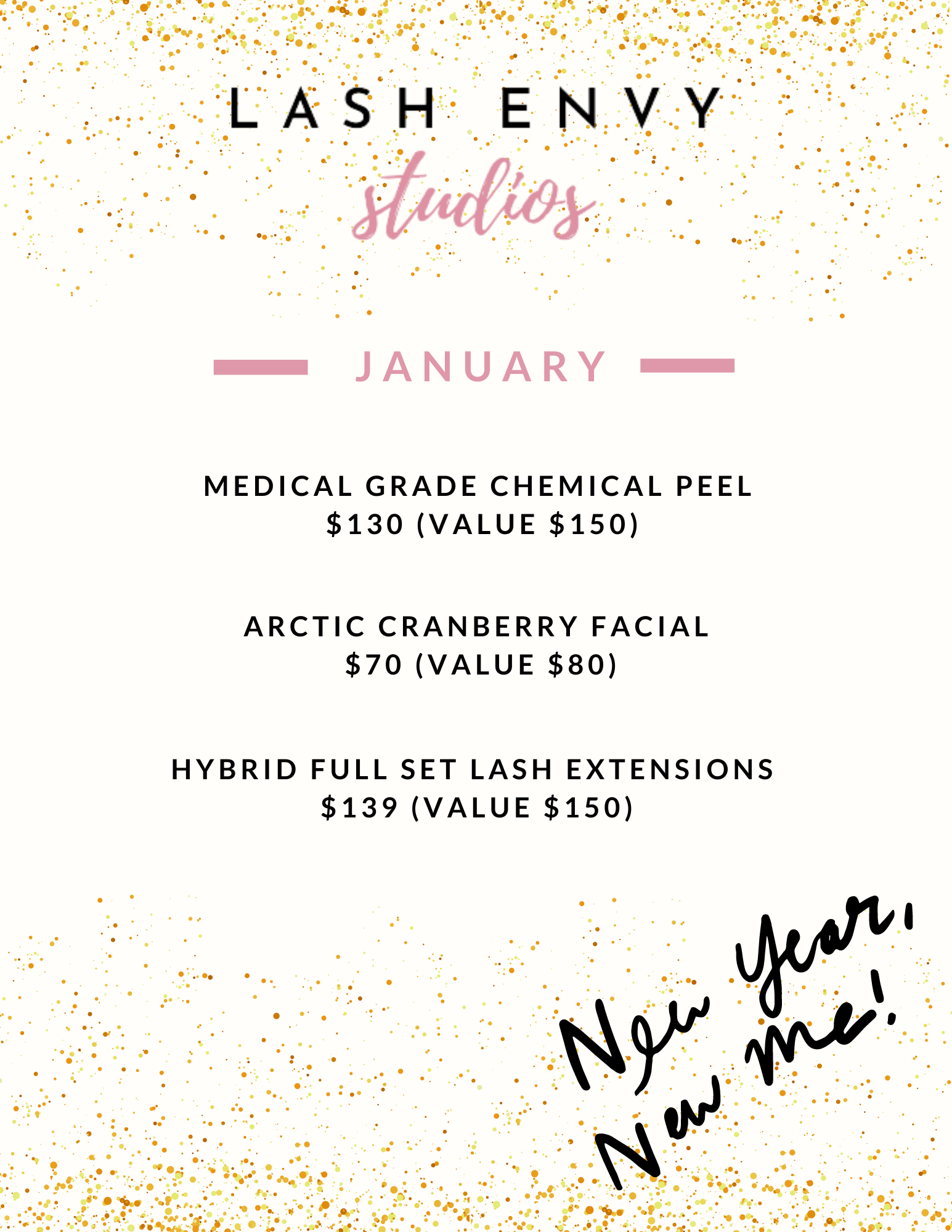 December Specials banner 20% off microblading and dermaplane facial for $99 ($120 value)