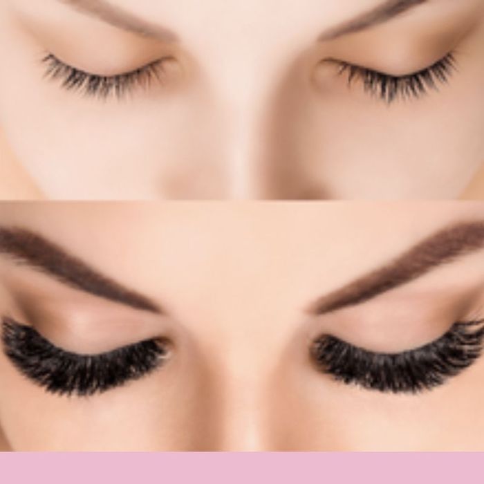 before and after eyelash extensions before and after eyelash extensions