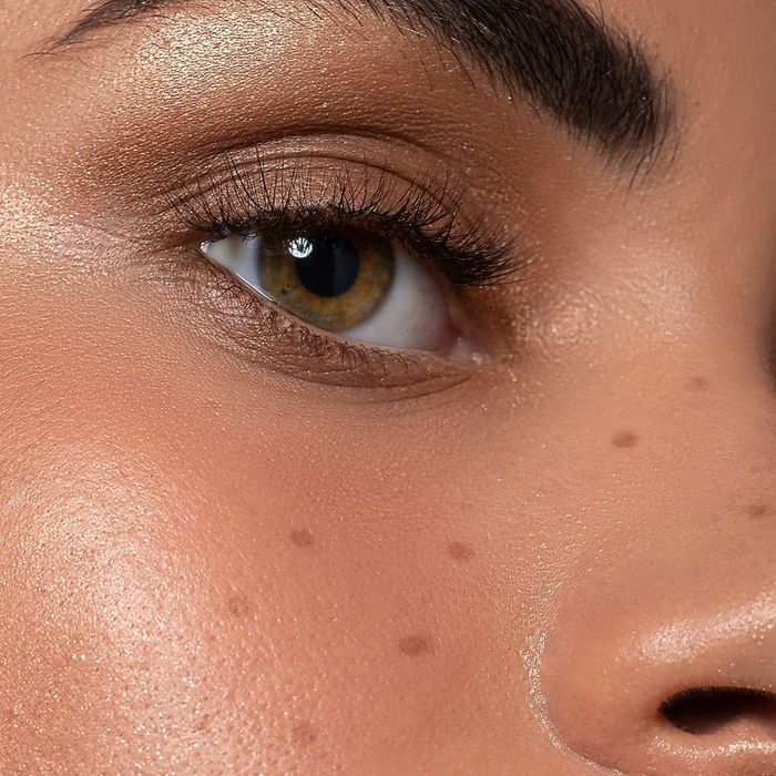 close up of woman's skin