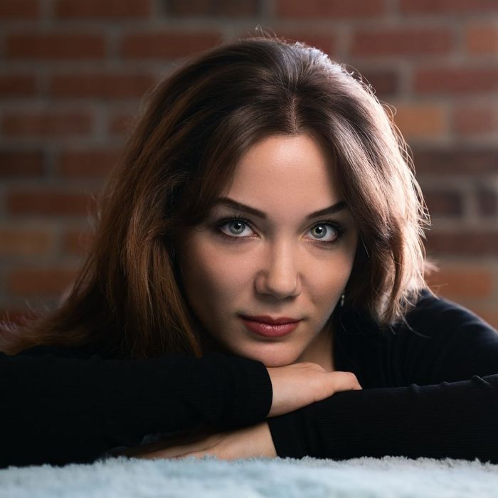 woman with full head of hair