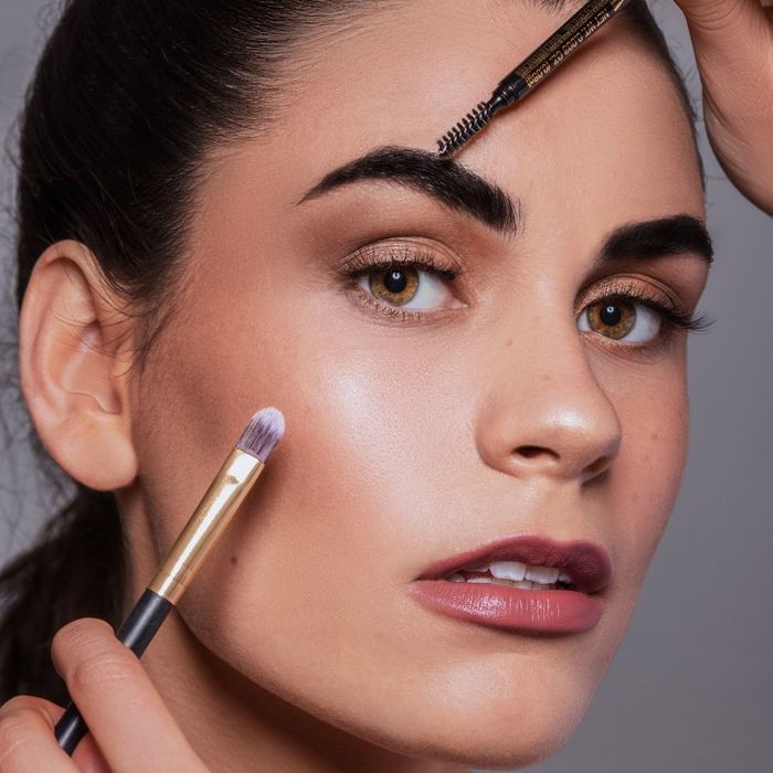 woman with nice eyebrows