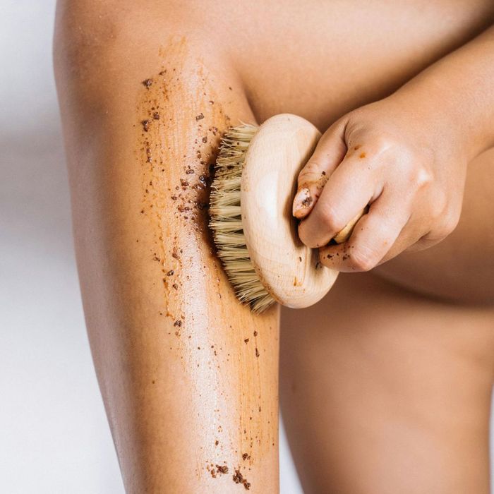 exfoliating the skin