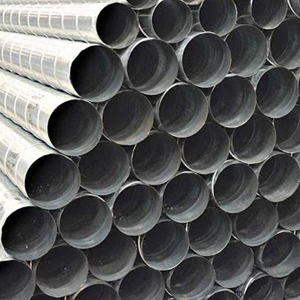 View of duct pipes.