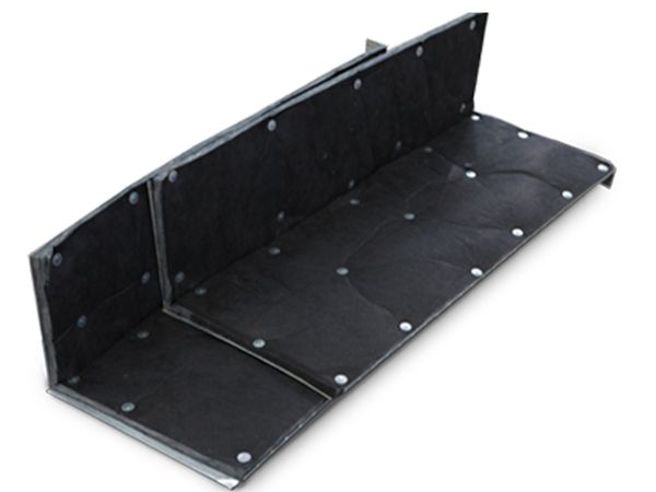 Image of lined knocked down ductwork fabricated by MetalMarketz. Image of lined knocked down ductwork fabricated by MetalMarketz.