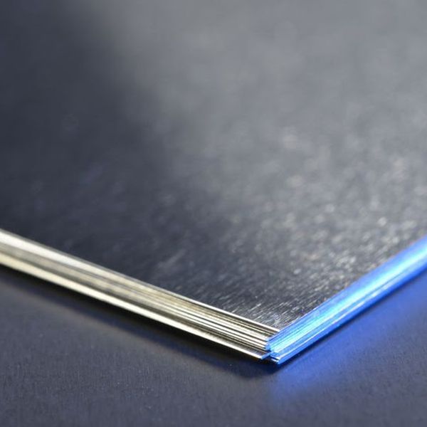 Close-up of sheet-metal.
