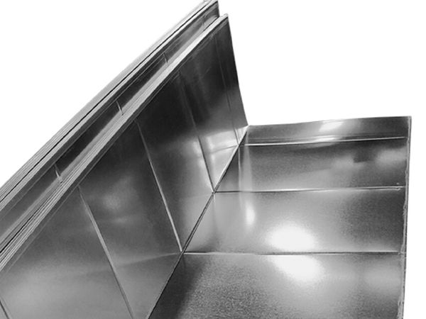 Image of knocked down ductwork fabricated by MetalMarketz. Image of knocked down ductwork fabricated by MetalMarketz.