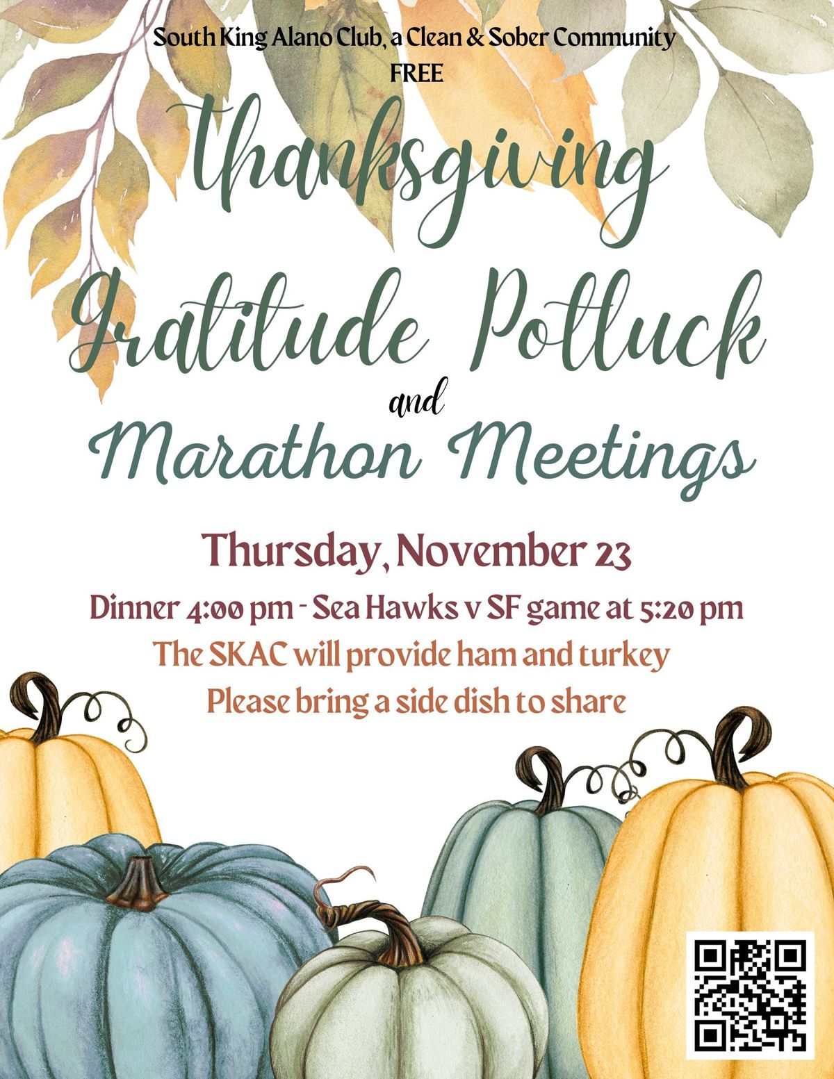 2023 Thanksgiving Gratitude Potluck & Marathon Meeting flyer.jpg