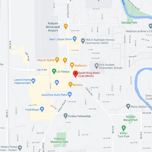 Map of South King Alano Club  location