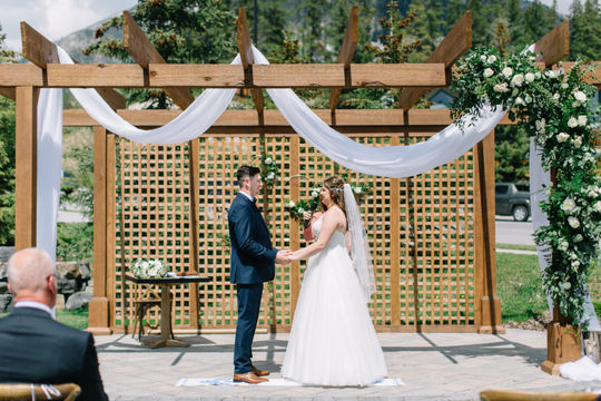 summer wedding outside