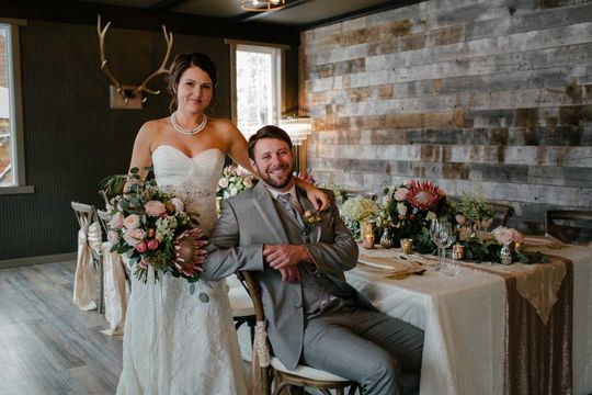 bride and groom