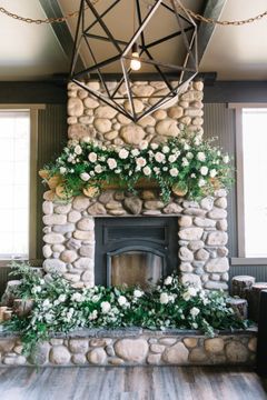 wedding mantel