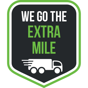 We go the extra mile