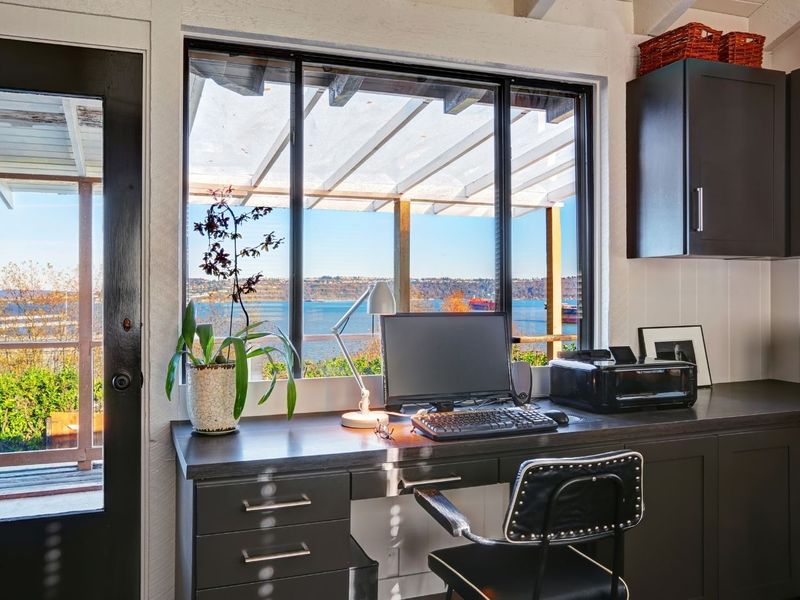 home office cabinetry near body of water home office cabinetry near body of water