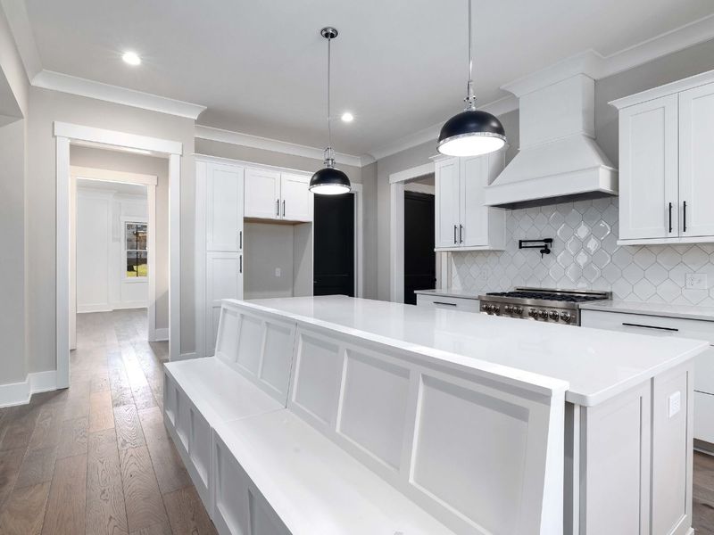 modern cabinetry in kitchen
