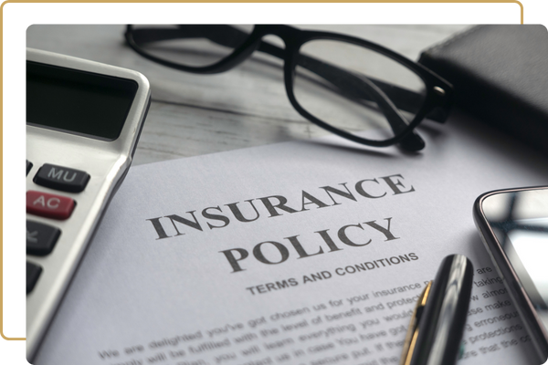 image of an insurance policy