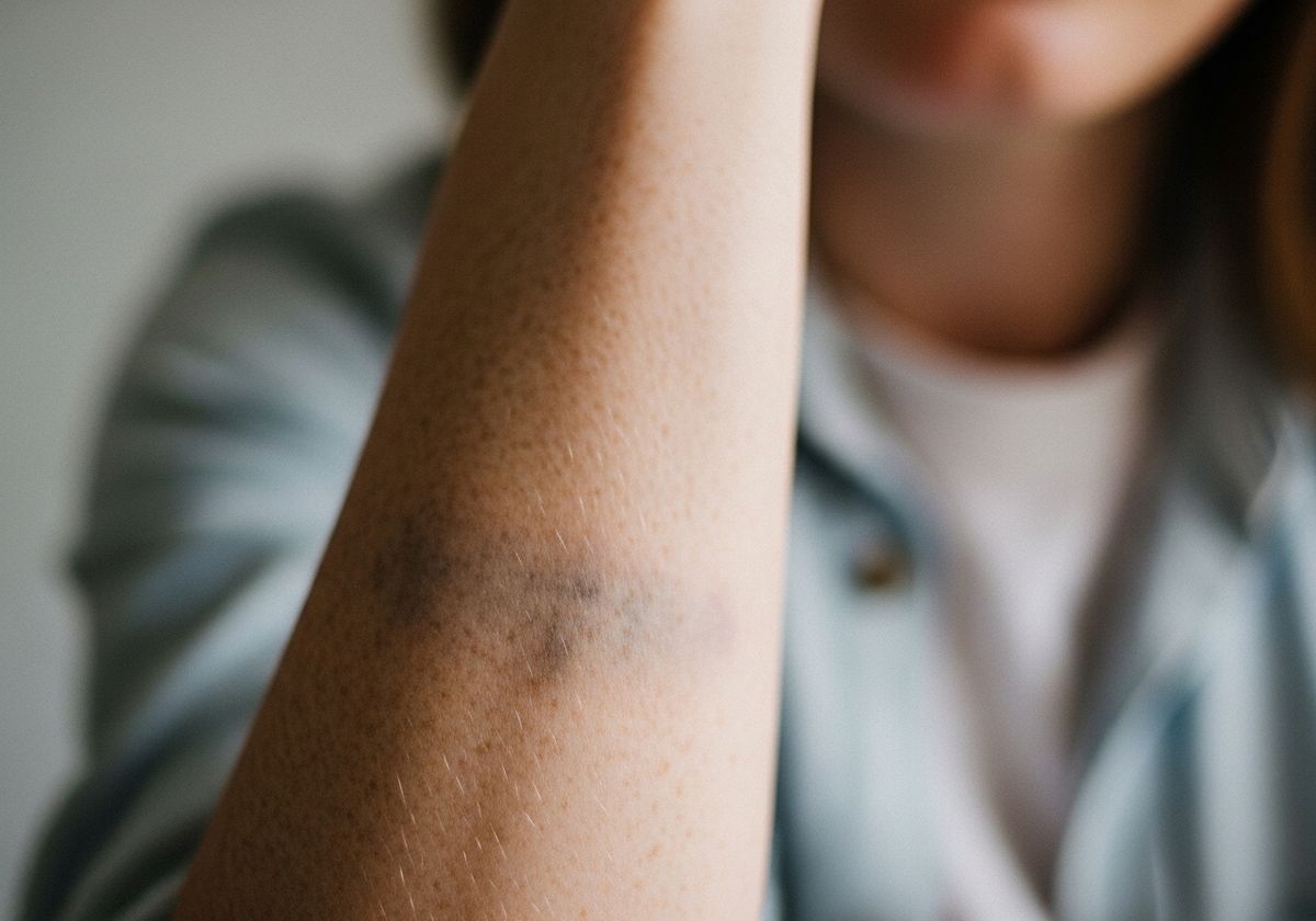 Bruise on a Woman's Arm