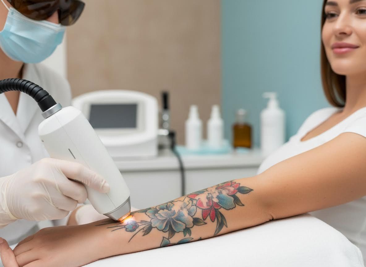 Laser Tattoo Removal Session