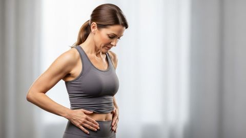 a person thoughtfully considering different fat freezing procedure options
