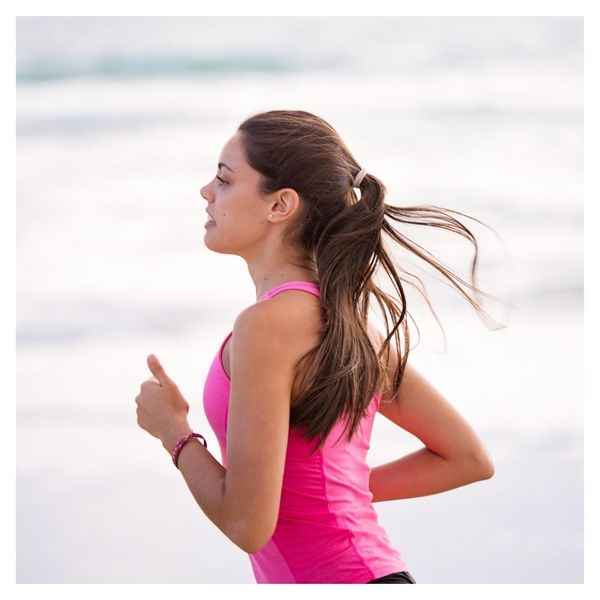 woman running