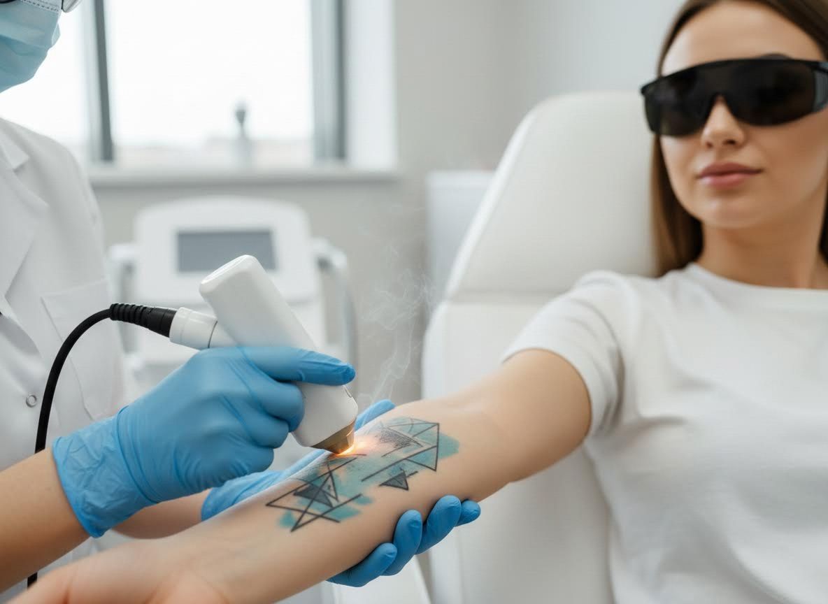 Laser Tattoo Removal Session