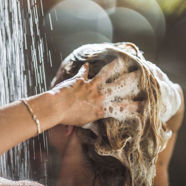 Washing hair