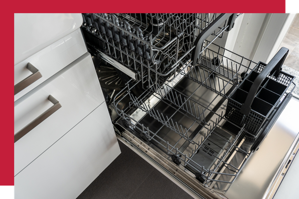 empty dishwasher
