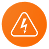 electric hazard icon