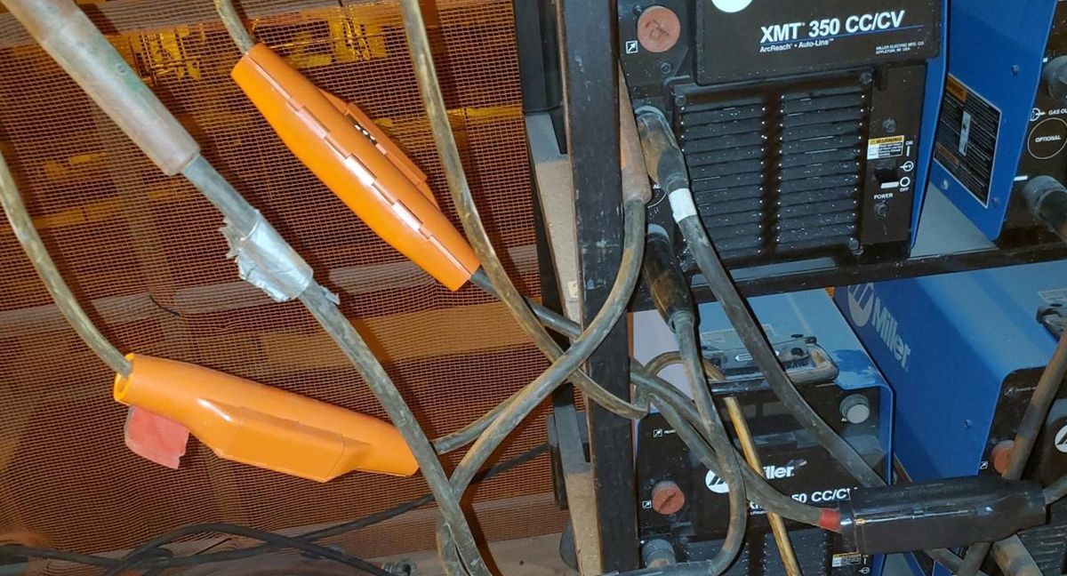 Image of equipment being used