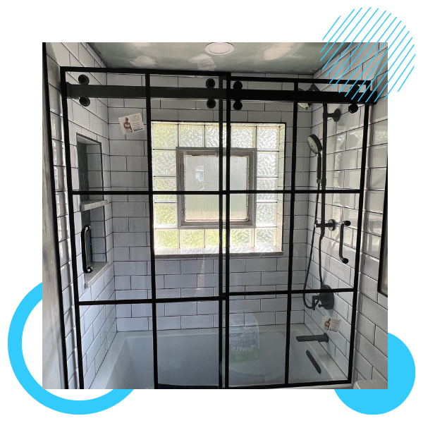 glass shower doors