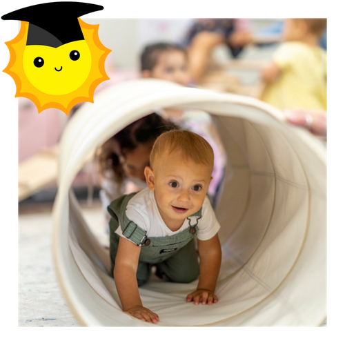 Child crawling 