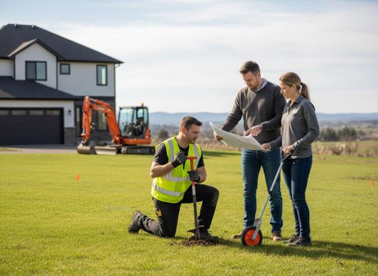 Construction site planning with a team