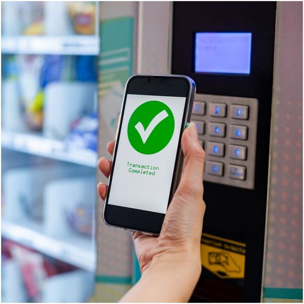 cashless vending machine payment