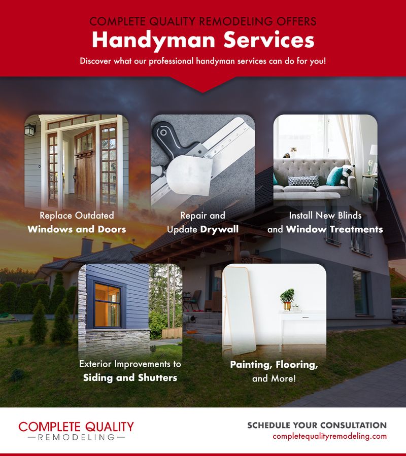 Handyman Services Tyler Improve Your Home With Complete Quality Complete Quality Remodeling