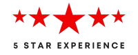 5 star experience. 5 star experience.