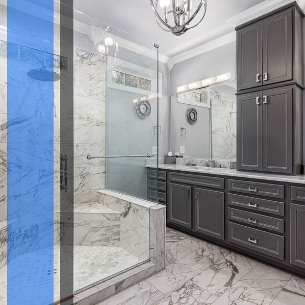 newly remodeled bathroom