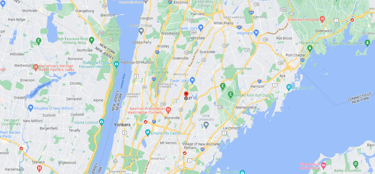 a map of 475 White Plains Rd. Suite 27