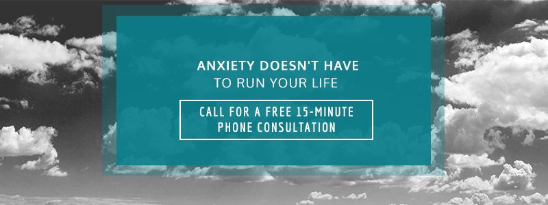 anxiety doesn't have to run your life banner
