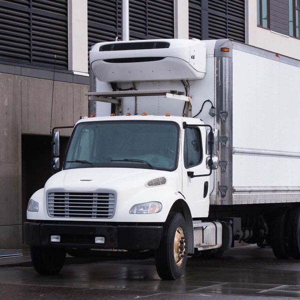  Truck holding ice