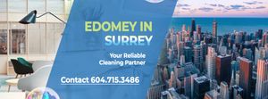 commercial cleaning services in Surrey by Edomey