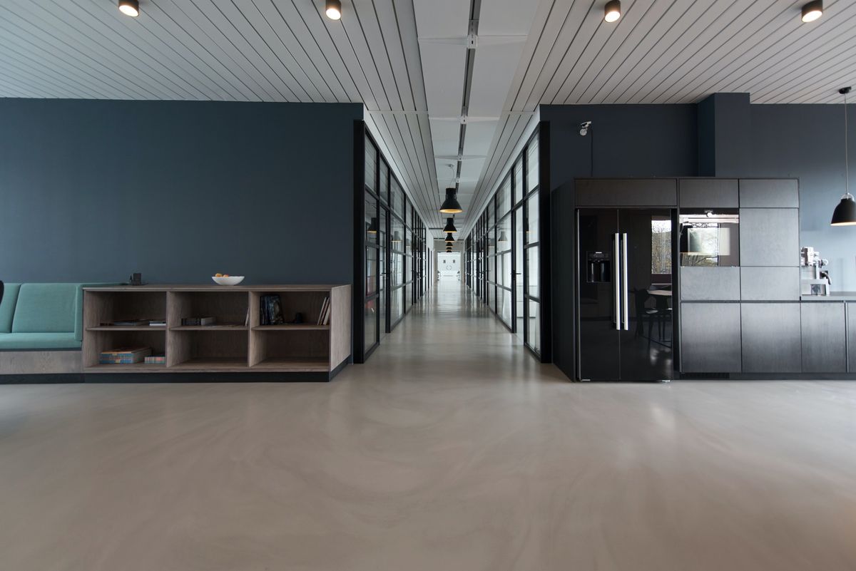 clean work environment needs commercial flooring