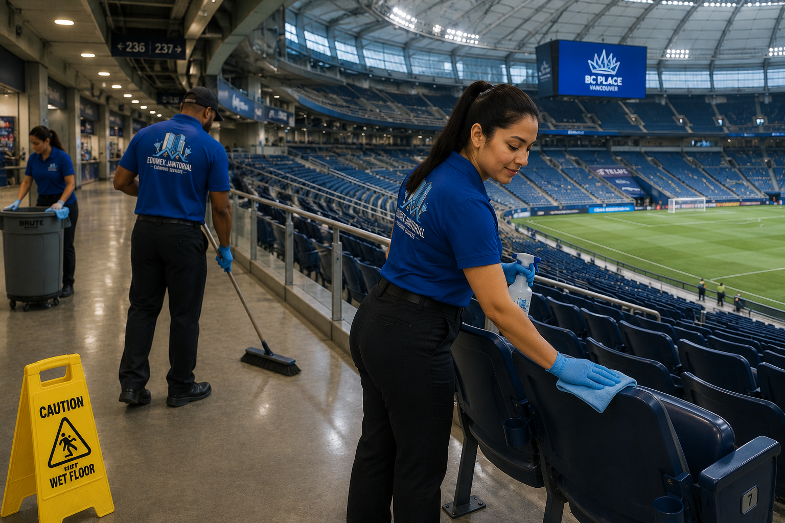 Stadium Cleaning 